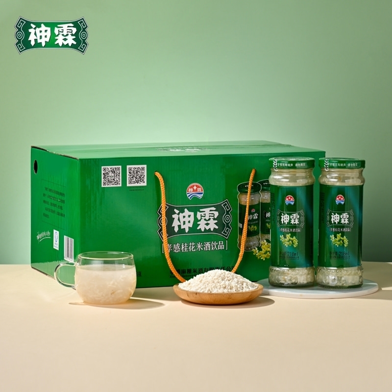 神霖米酒—218gx8提式桂花